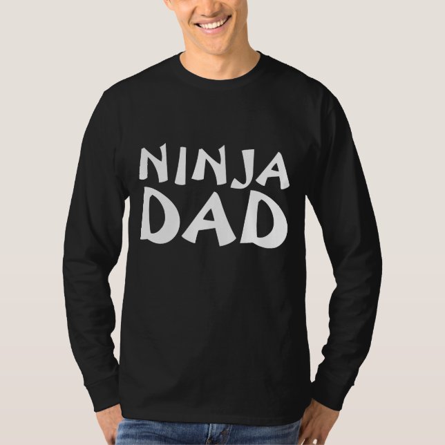 T-shirts amusants de NINJA DAD (Devant)