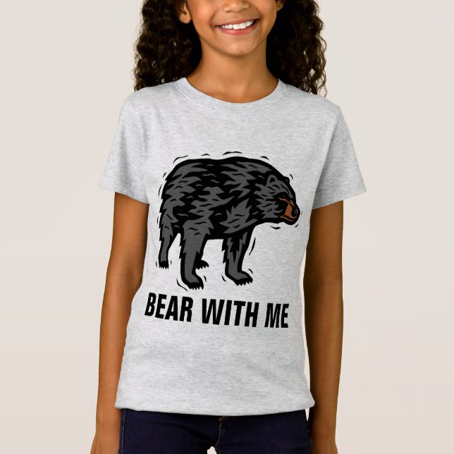 T-shirts amusants, PORTEZ-MOI AVEC MOI (Devant)