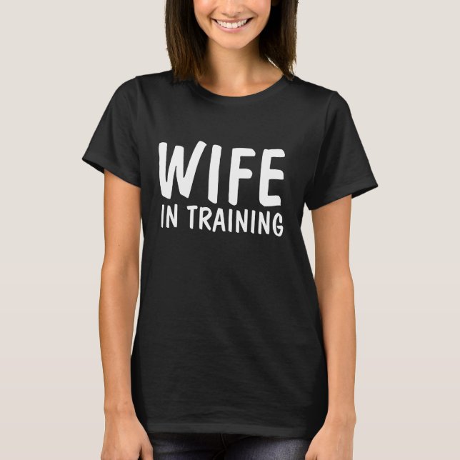 T-shirts amusants pour la BRIDE, Mariage (Devant)