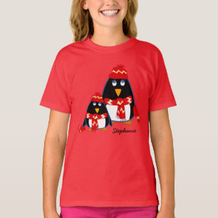 T-shirts amusants pour petits pingouins