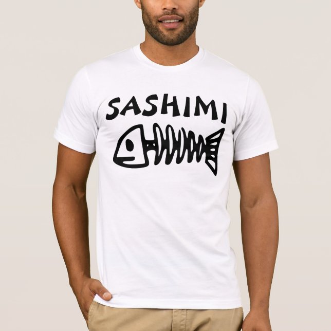 T-shirts amusants SASHIMI (Devant)