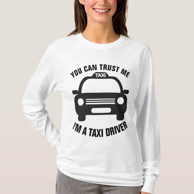 T-shirts amusants TAXI DRIVER (Devant)