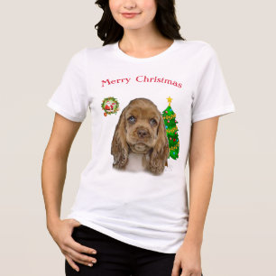 T-shirts animaux de Noël mignons