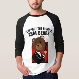 T-shirts anti-CHASSE, PROTÉGER LES OURS