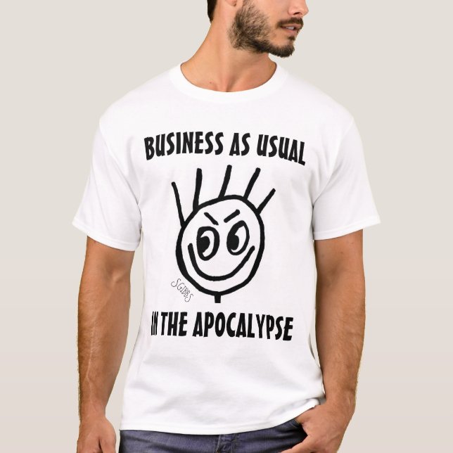 T-shirts Apocalypse. Drôle (Devant)