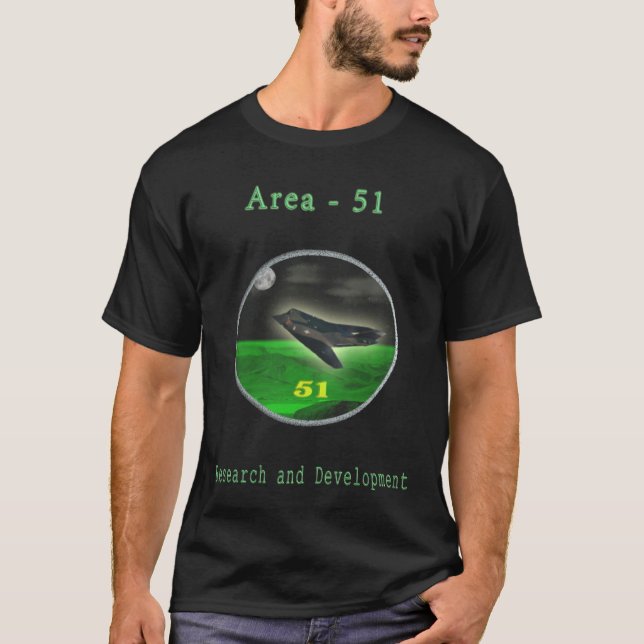 T-shirts AREA 51 (Devant)