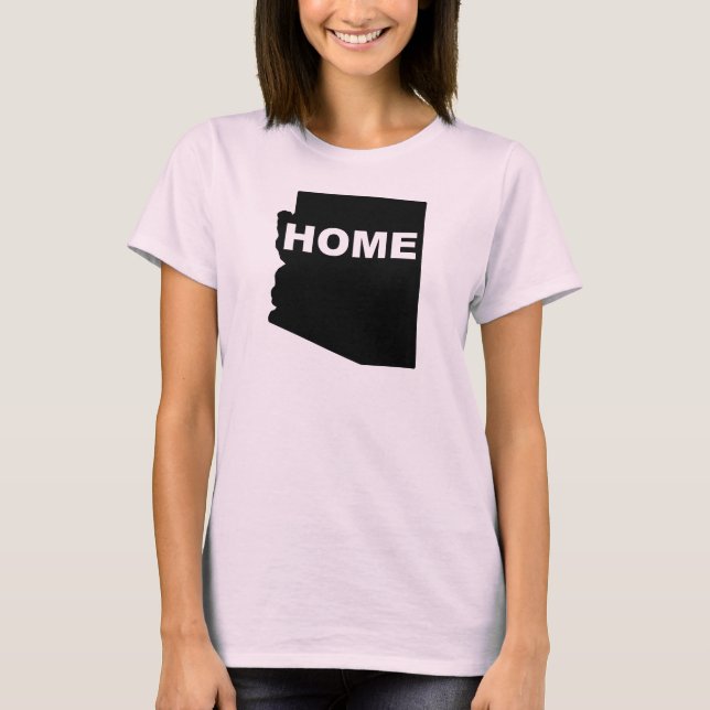 T-shirts Arizona Maison Loin de l'État (Devant)