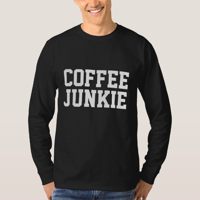 T-SHIRTS AU CAFÉ JUNKIE (Devant)