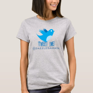 T-shirts au logo de l'oiseau Twitter