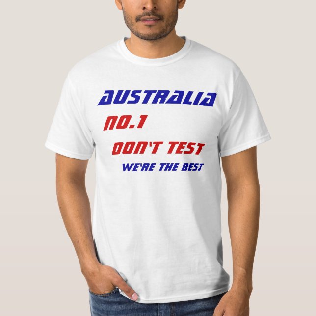 T-shirts aux Jeux Olympiques d'Australie (Devant)
