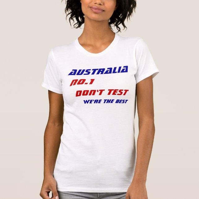 T-shirts aux Jeux Olympiques d'Australie (Devant)
