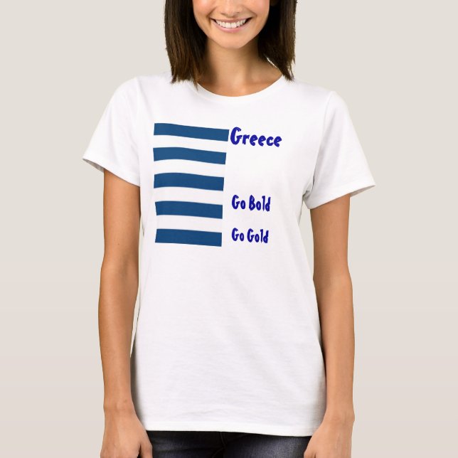 T-shirts aux Jeux olympiques de Grèce (Devant)