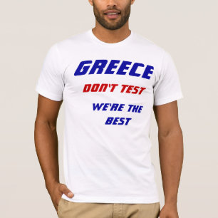 T-shirts aux Jeux olympiques de Grèce