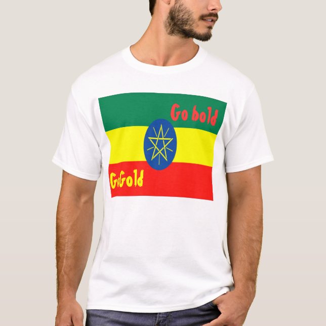 T-shirts aux Jeux Olympiques d'Ethiopie (Devant)