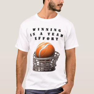 T-shirts avec design de basket