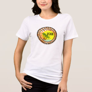 T-shirts avec palmiers d'Hawaii