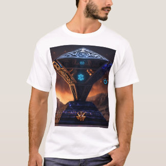 T-shirts Azteca 3D Estilo -Bold, artistique et uni