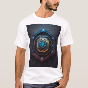 T-shirts Azteca 3D Estilo -Bold, artistique et uni