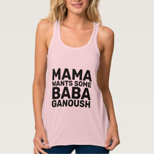T-shirts BABA GANOUSH HUMMUS MOM