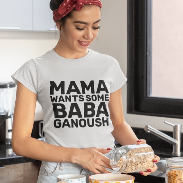 T-shirts BABA GANOUSH HUMMUS MOM (Créateur téléchargé)