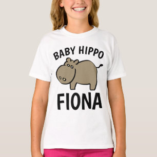 T-shirts BABY HIPPO FIONA Cute Kids