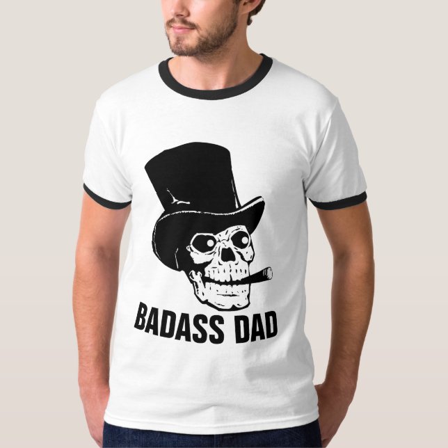 T-shirts BADASS DAD (Devant)