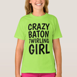 T-shirts BATON TWIRLING GIRL