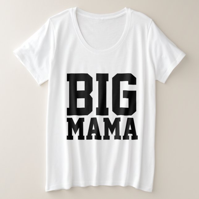 T-shirts BBW pour Maman, GRANDE MAMAN (Design devant)