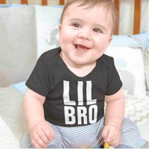 T-SHIRTS BÉBÉ FRÈRE PETIT LIL MANCHES COURTES