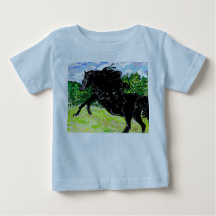 T-shirts bébé garçon Black Stallion
