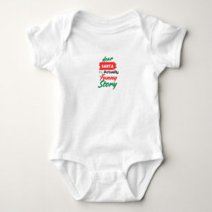 T-shirts bébé Père Noël, C'est en fait une histoir