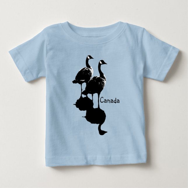 T-shirts bébé souvenir Canada Goose & Cadeaux Goos (Devant)