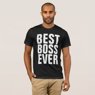 T-shirts BEST BOSS EVER