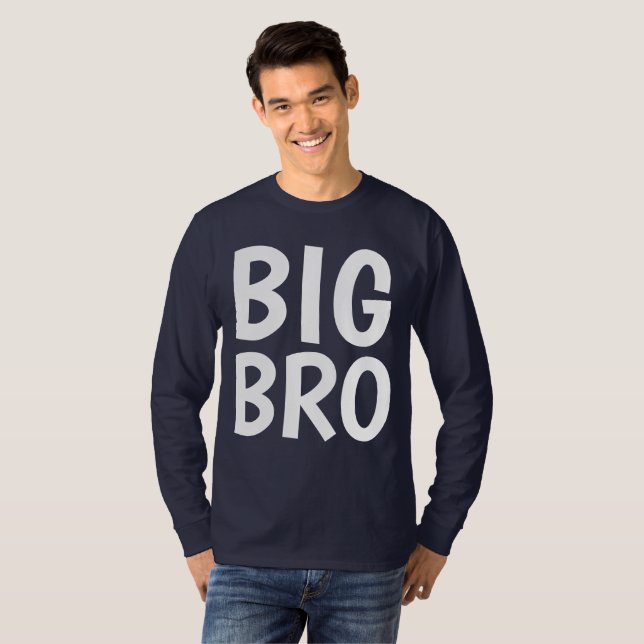 T-shirts BIG BRO BROTHER (Devant entier)