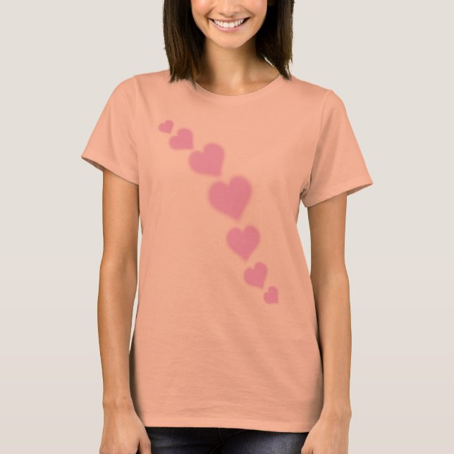 T-shirts bio de la Saint-Valentin pour femmes (Devant)
