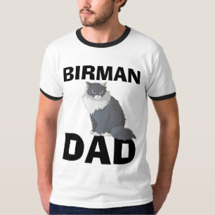 T-shirts BIRMAN CAT DAD