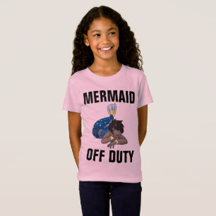 T-shirts BLACK MERMAID, HORS SERVICE