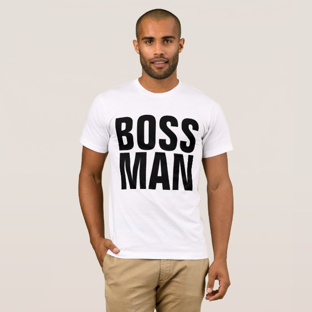 T-shirts BOSS MAN (Devant entier)