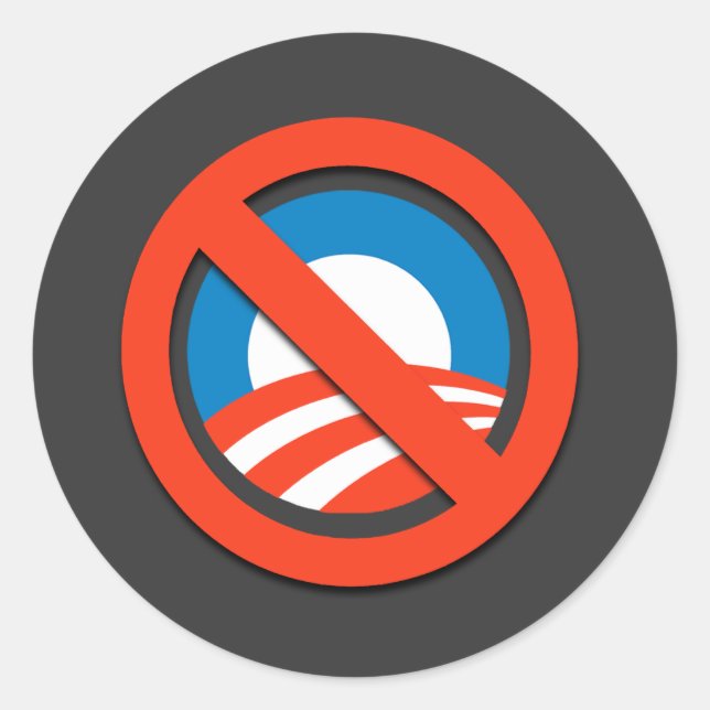 T-shirts, boutons, autocollants anti-Obama (Devant)