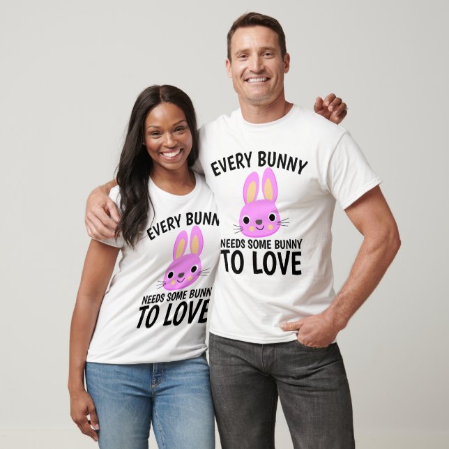 T-shirts Bunny, AMOUR (Unisexe)