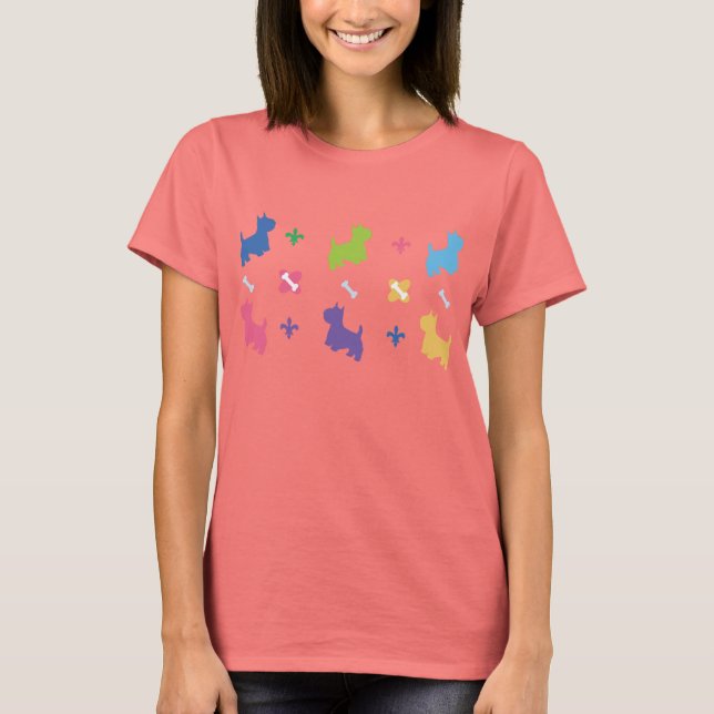 T-shirts Cairn Terrier (Devant)