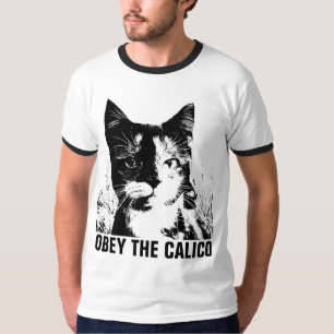 T-shirts CALICO CAT, OBEY le Calico