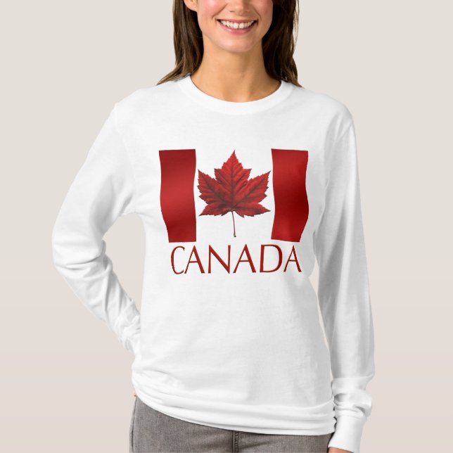 T-shirts Canada Drapeau Jersey Cadeaux Chemises so (Devant)