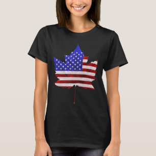 T-shirts Canada USA Souvenir - Femmes