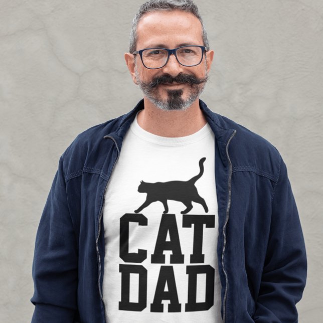 T-shirts CAT DAD (Créateur téléchargé)