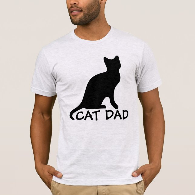 T-shirts CAT DAD MENS (Devant)