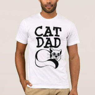 T-shirts CAT DAD, T-shirts fêtes des pères HOMMES