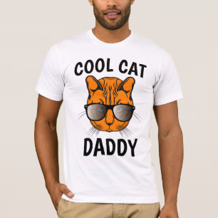T-shirts CAT DAD, T-shirts Ginger Mens