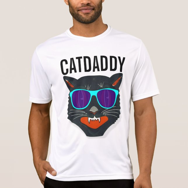 T-shirts CAT DADDY DAD (Devant)