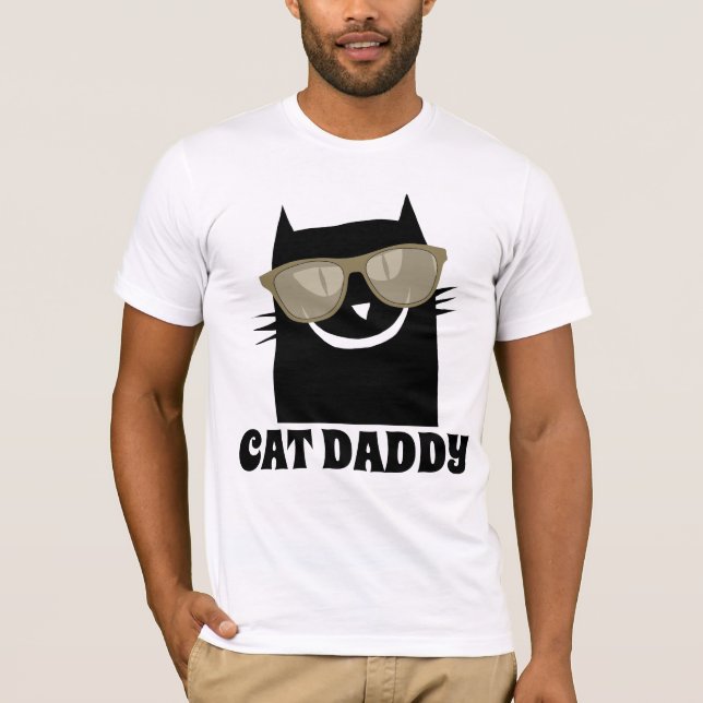 T-shirts CAT DADDY Funny (Devant)